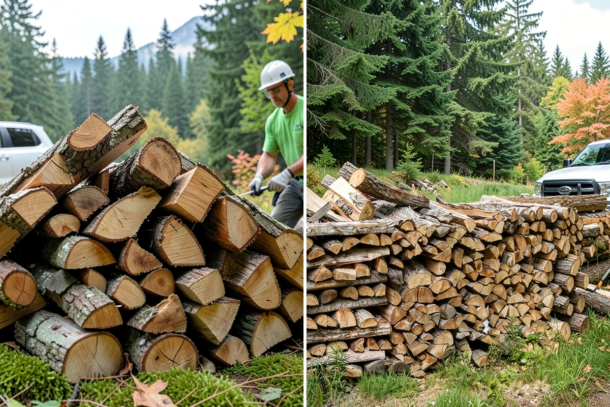 Premium Hardwood Mix in Snoqualmie, King County, WA - Confirm your quantity, delivery address, and preferred drop location