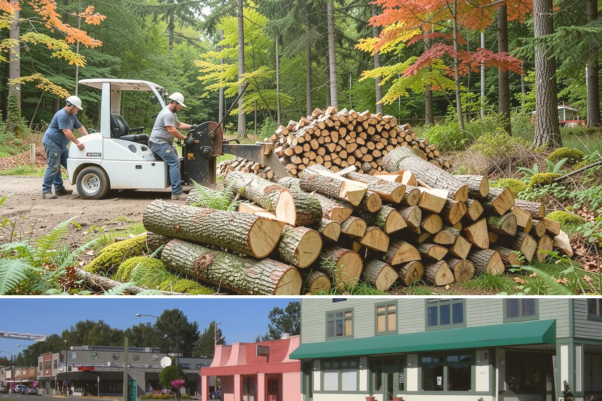 Premium Hardwood Mix in Snoqualmie, King County, WA - Order in late summer or early fall to secure premium hardwood before the winter heating rush begins.