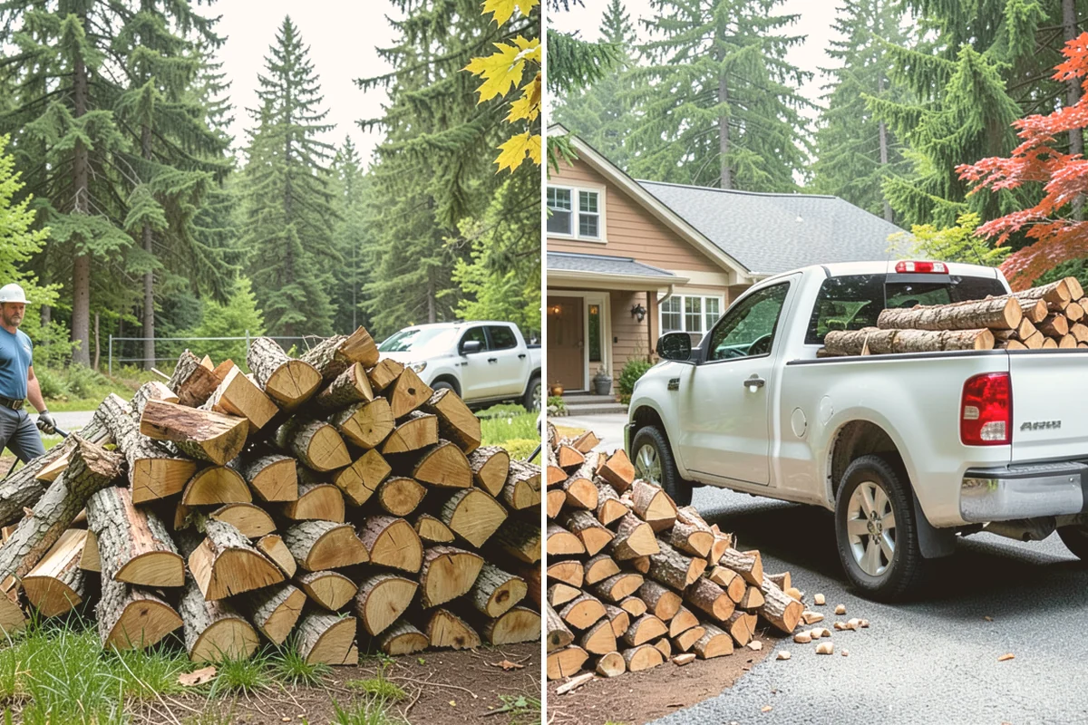 Premium Hardwood Mix in Stanwood, Snohomish County, WA - Confirm your quantity, delivery address, and preferred drop location