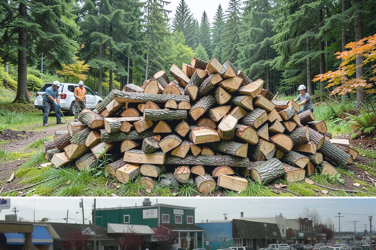Premium Hardwood Mix in Stanwood, Snohomish County, WA - Order in late summer or early fall to secure premium hardwood before the winter heating rush begins.