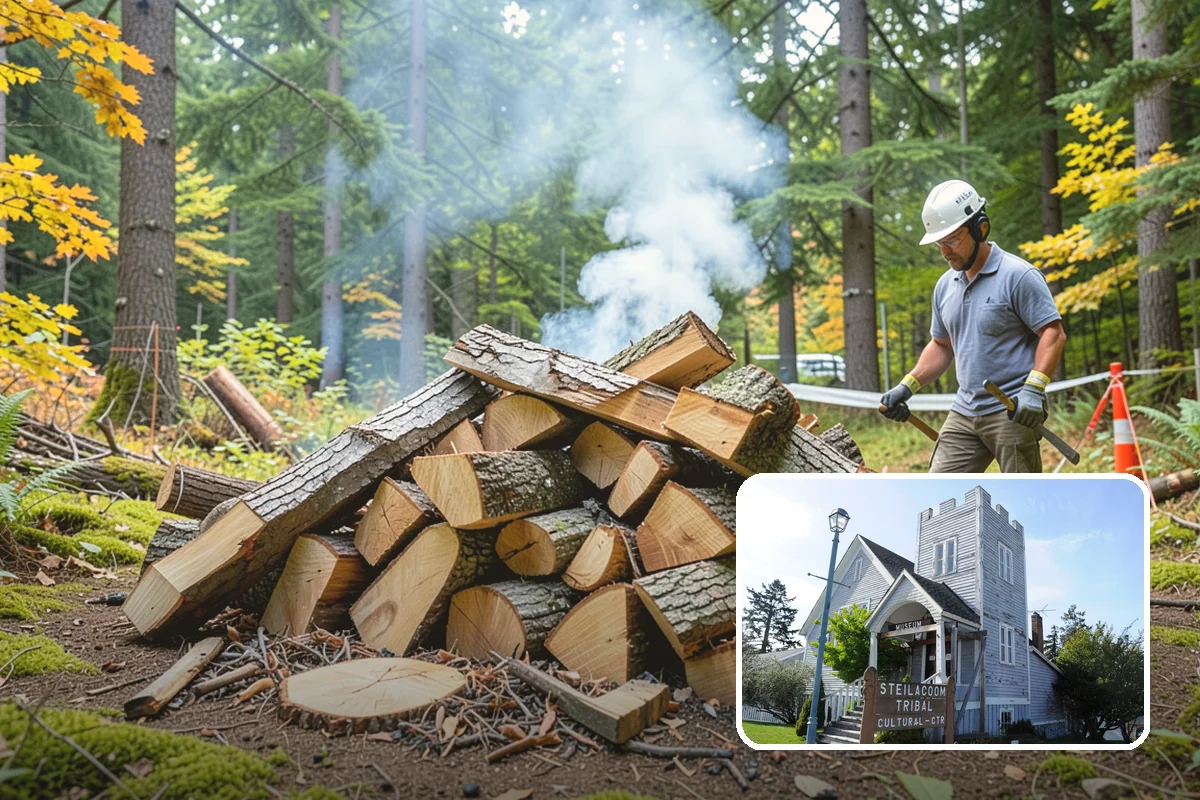 Premium Hardwood Mix in Steilacoom, Pierce County, WA - Delivers long-lasting, high-heat burns for cold PNW nights