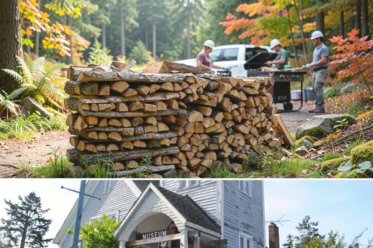Premium Hardwood Mix in Steilacoom, Pierce County, WA - Order in late summer or early fall to secure premium hardwood before the winter heating rush begins.