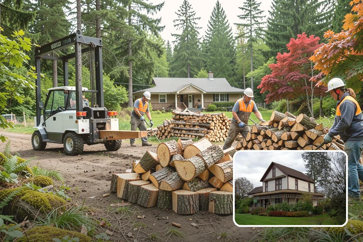 Premium Hardwood Mix in Sumner, Pierce County, WA - Delivers long-lasting, high-heat burns for cold PNW nights