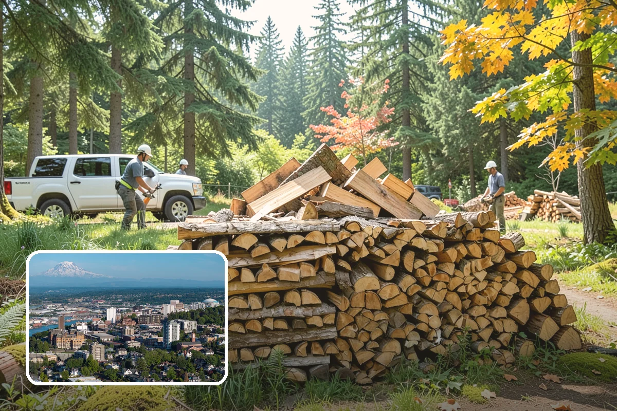 Premium Hardwood Mix in Tacoma, Pierce County, WA - Delivers long-lasting, high-heat burns for cold PNW nights