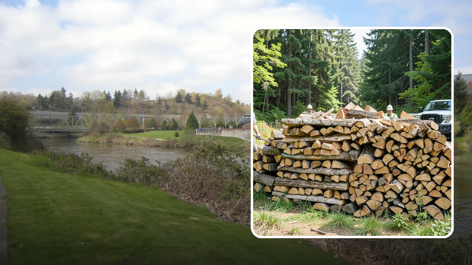 Premium Hardwood Mix in Tukwila, King County, WA - Our Premium Hardwood Mix is a top-grade blend selected for long, steady burns through damp Pacific Northwest winters.