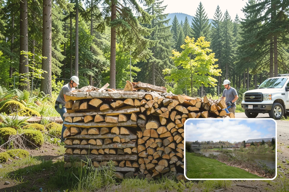 Premium Hardwood Mix in Tukwila, King County, WA - Delivers long-lasting, high-heat burns for cold PNW nights