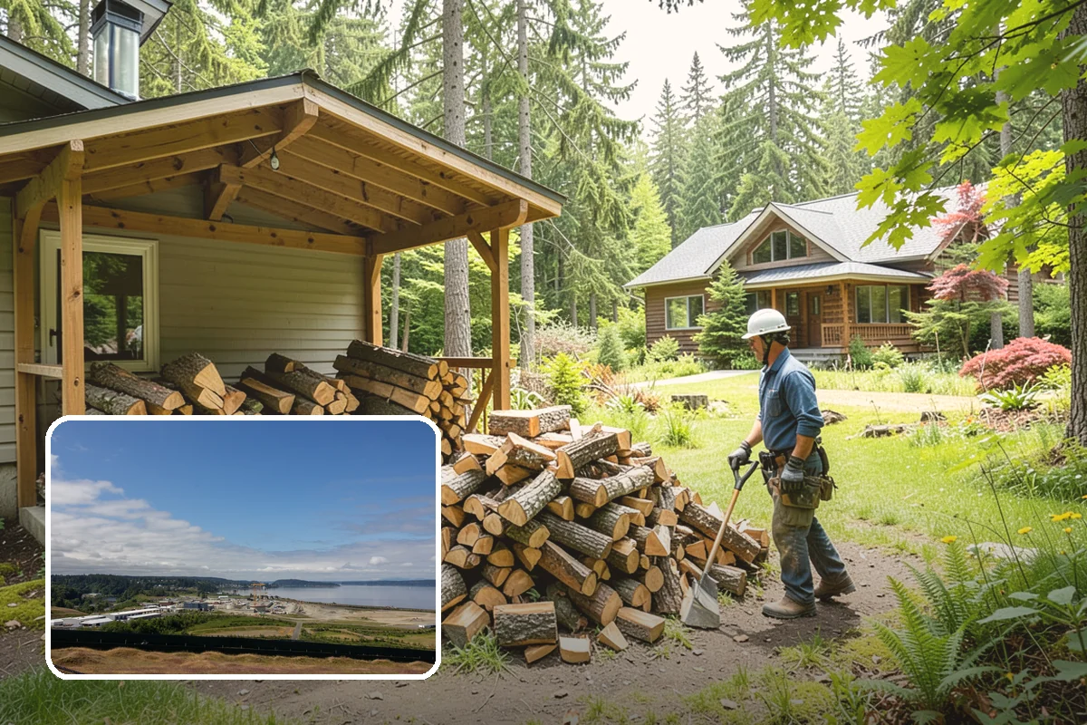 Premium Hardwood Mix in University Place, Pierce County, WA - Delivers long-lasting, high-heat burns for cold PNW nights
