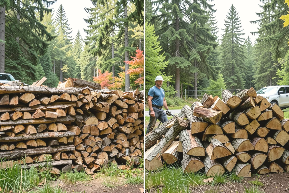 Premium Hardwood Mix in University Place, Pierce County, WA - Confirm your quantity, delivery address, and preferred drop location