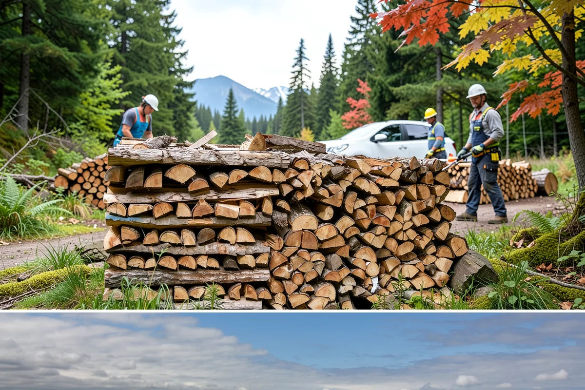 Premium Hardwood Mix in University Place, Pierce County, WA - Order in late summer or early fall to secure premium hardwood before the winter heating rush begins.