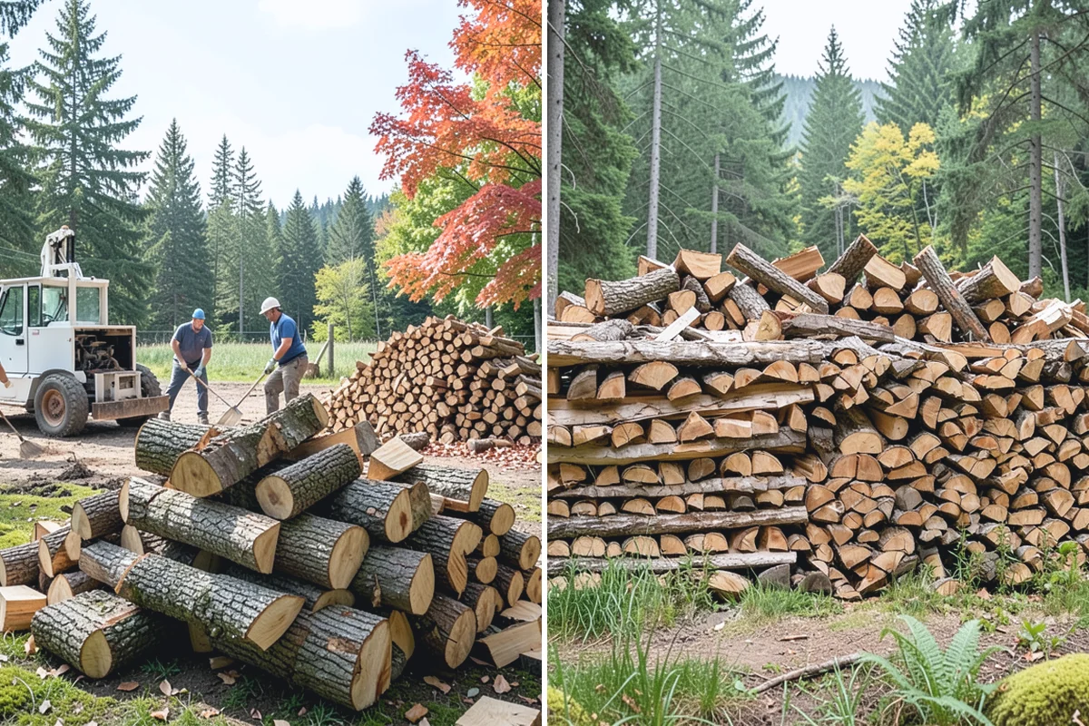 Premium Hardwood Mix in Wilkeson, Pierce County, WA - Confirm your quantity, delivery address, and preferred drop location