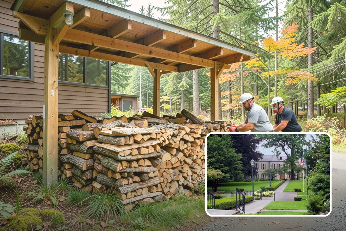 Premium Hardwood Mix in Woodinville, King County, WA - Delivers long-lasting, high-heat burns for cold PNW nights