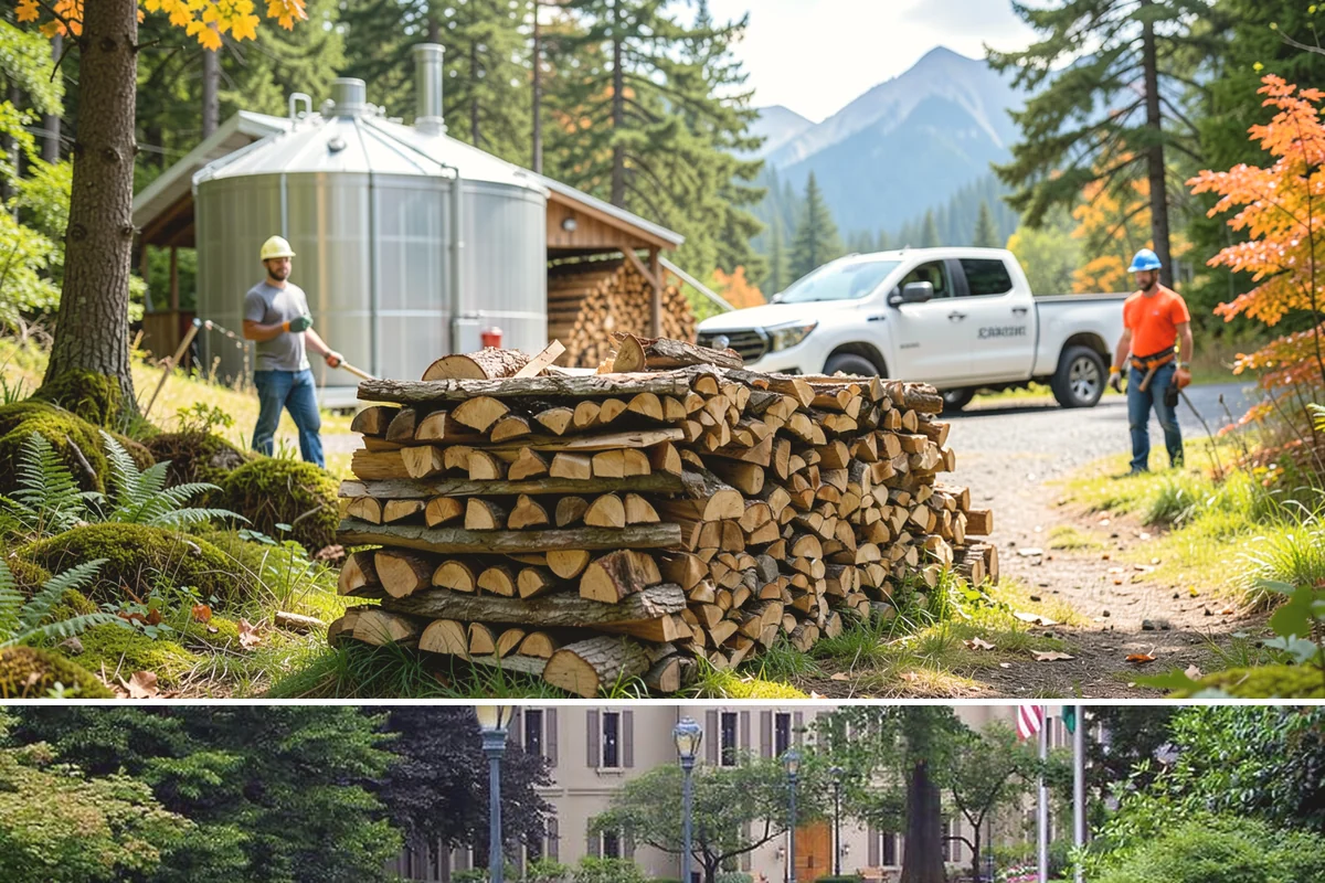 Premium Hardwood Mix in Woodinville, King County, WA - Order in late summer or early fall to secure premium hardwood before the winter heating rush begins.
