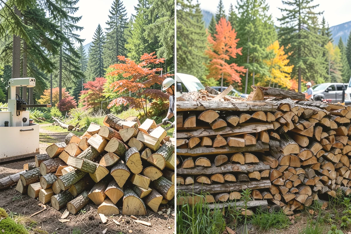 Premium Hardwood Mix in Yarrow Point, King County, WA - Confirm your quantity, delivery address, and preferred drop location