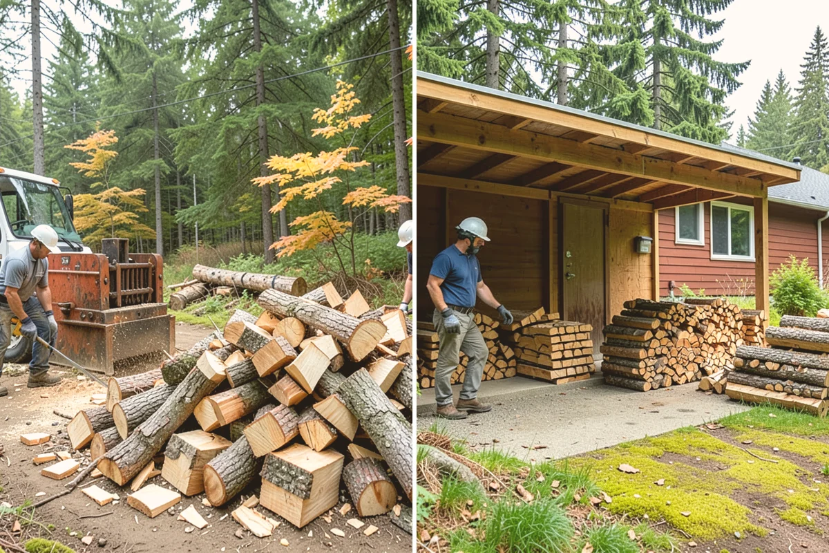 Premium Kiln-Dried Firewood in Algona, King County, WA - Confirm your quantity and delivery preferences