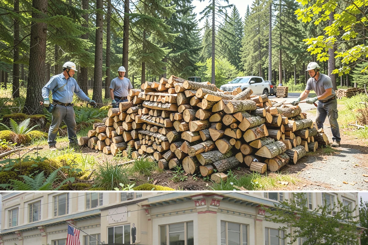 Premium Kiln-Dried Firewood in Anacortes, Skagit County, WA - Available year-round, making it the ideal solution when you need dry wood immediately during winter.