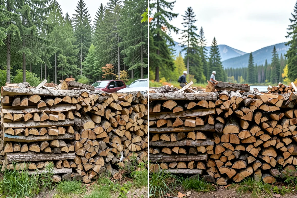 Premium Kiln-Dried Firewood in Arlington, Snohomish County, WA - Confirm your quantity and delivery preferences