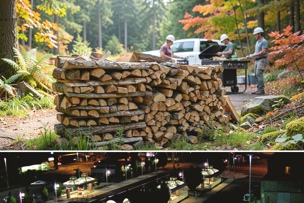 Premium Kiln-Dried Firewood in Auburn, King County, WA - Available year-round, making it the ideal solution when you need dry wood immediately during winter.