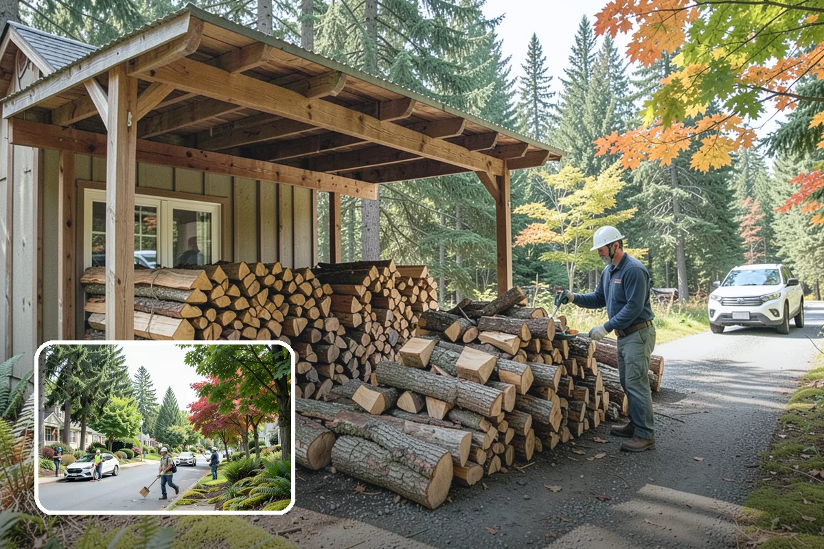 Premium Kiln-Dried Firewood in Beaux Arts Village, King County, WA - Extremely low moisture for fast, reliable lighting