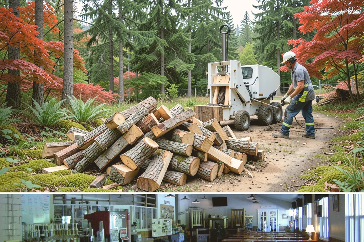 Premium Kiln-Dried Firewood in Black Diamond, King County, WA - Available year-round, making it the ideal solution when you need dry wood immediately during winter.