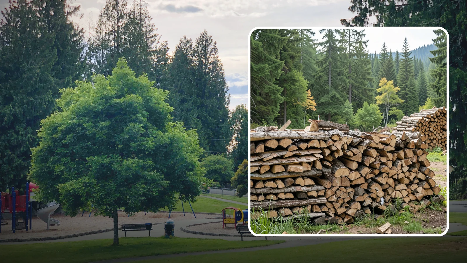 Premium Kiln-Dried Firewood in Bonney Lake, Pierce County, WA - Our Premium Kiln-Dried Firewood is oven-dried to a low, verified moisture level for the cleanest, hottest, most reliable burns...