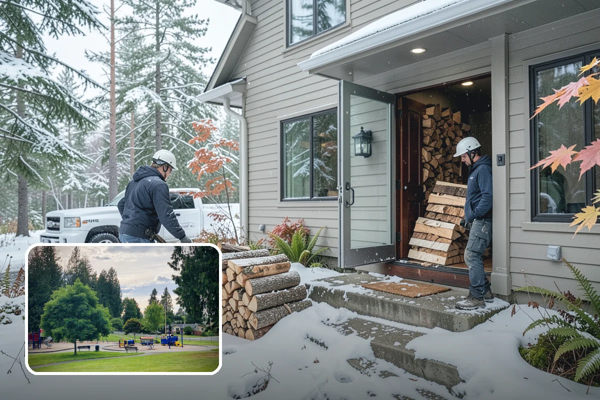 Premium Kiln-Dried Firewood in Bonney Lake, Pierce County, WA - Extremely low moisture for fast, reliable lighting