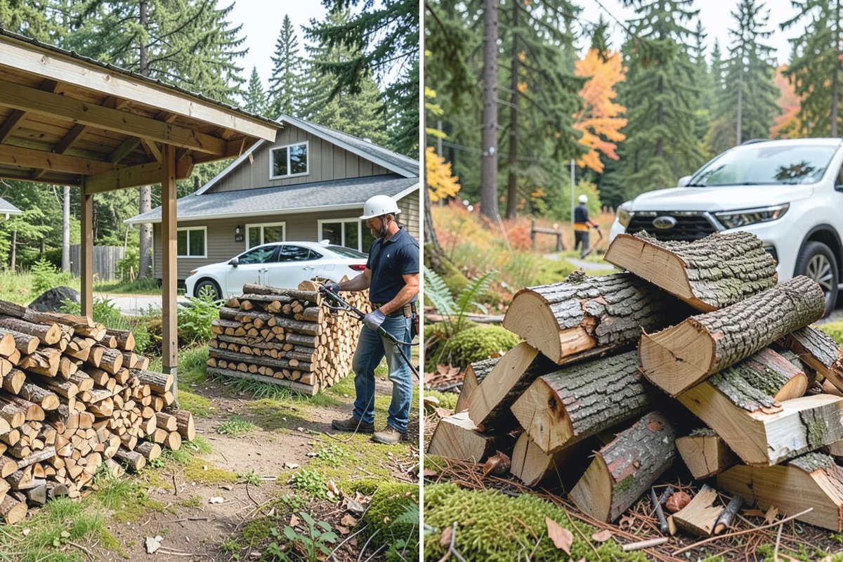 Premium Kiln-Dried Firewood in Bonney Lake, Pierce County, WA - Confirm your quantity and delivery preferences