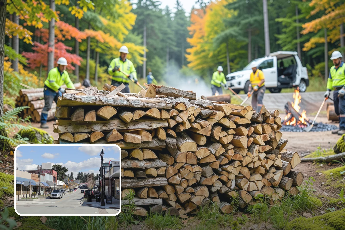Premium Kiln-Dried Firewood in Bothell, King County, WA - Extremely low moisture for fast, reliable lighting
