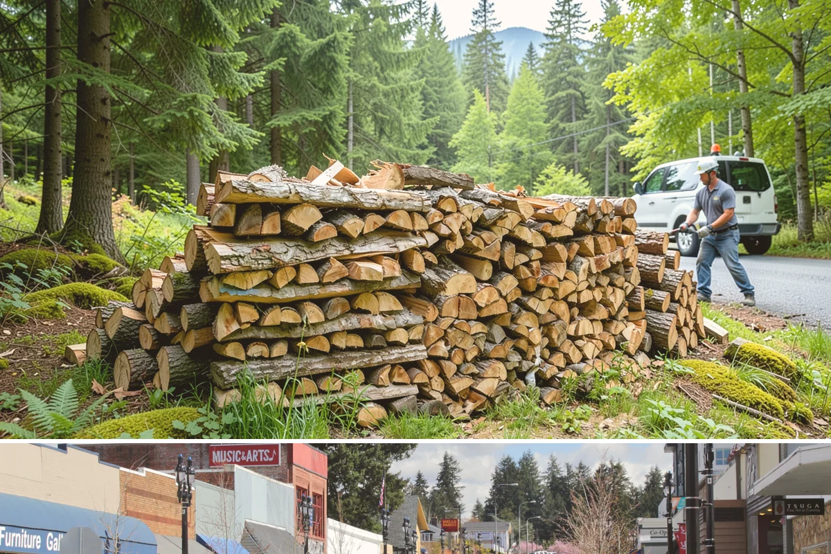 Premium Kiln-Dried Firewood in Bothell, King County, WA - Available year-round, making it the ideal solution when you need dry wood immediately during winter.