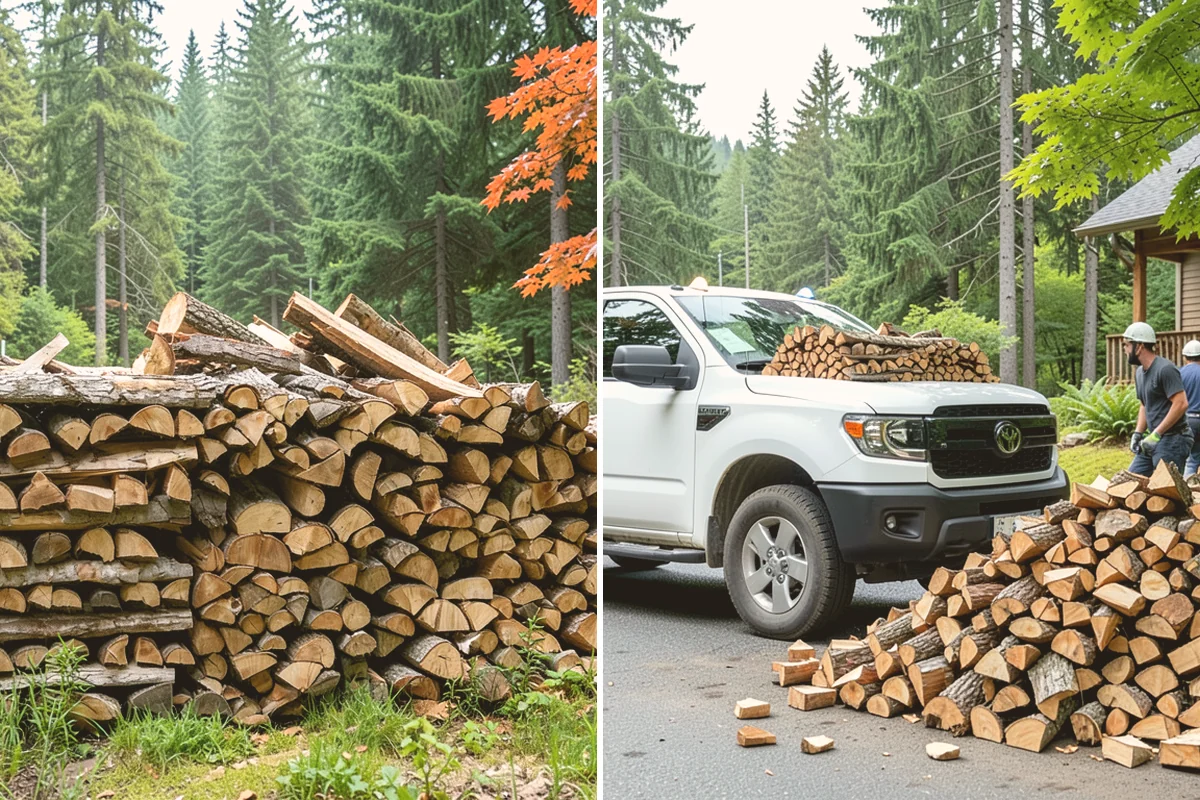 Premium Kiln-Dried Firewood in Brier, Snohomish County, WA - Confirm your quantity and delivery preferences
