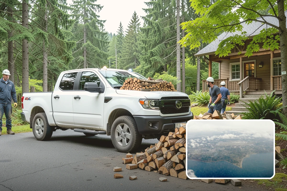 Premium Kiln-Dried Firewood in Burien, King County, WA - Extremely low moisture for fast, reliable lighting