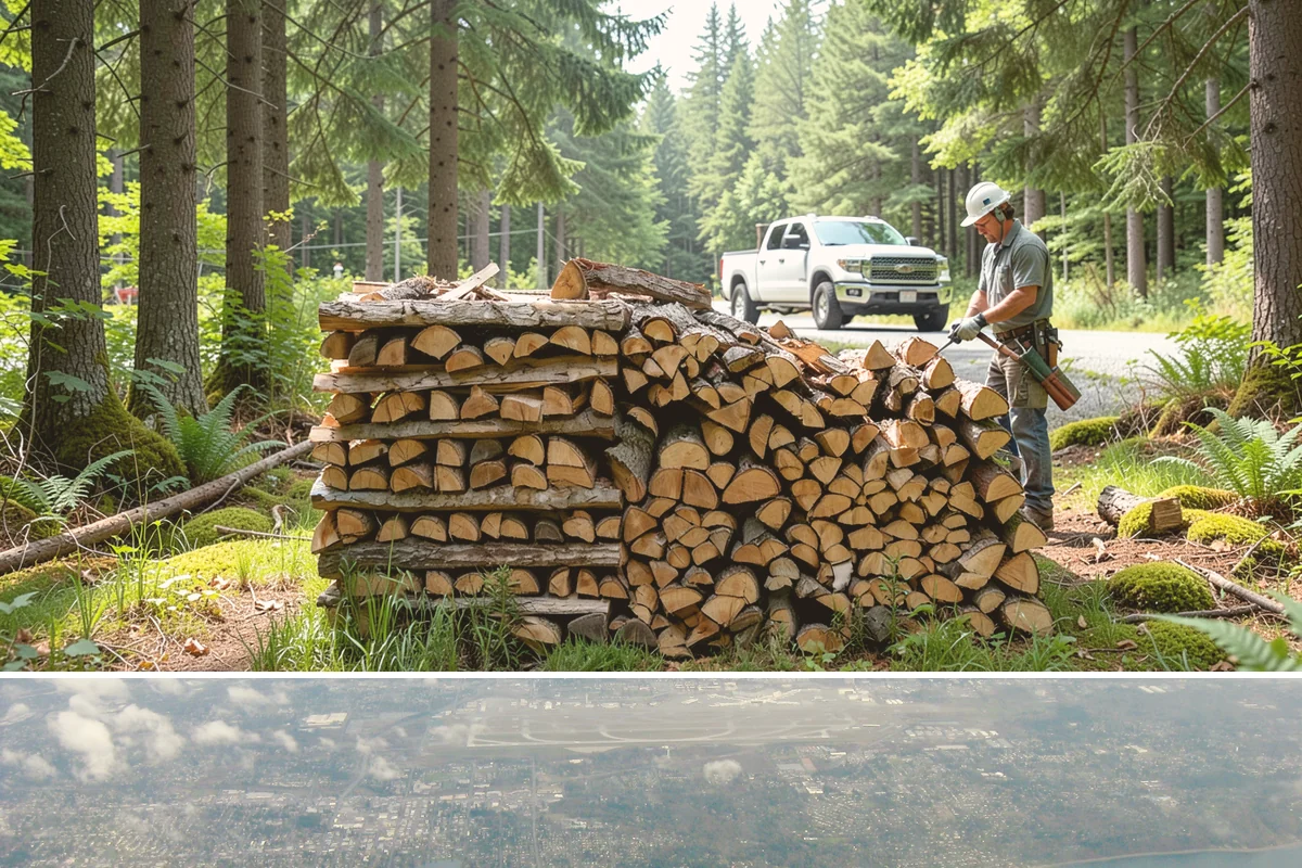 Premium Kiln-Dried Firewood in Burien, King County, WA - Available year-round, making it the ideal solution when you need dry wood immediately during winter.
