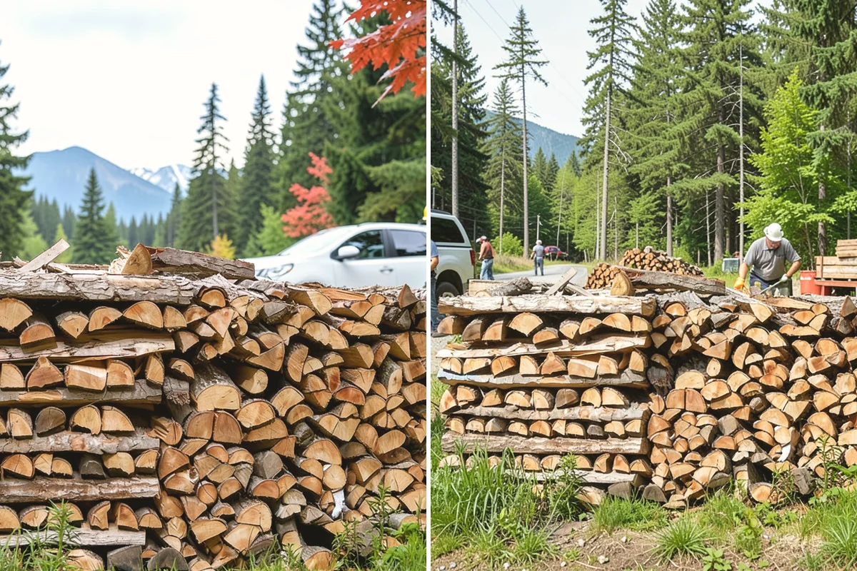 Premium Kiln-Dried Firewood in Carbonado, Pierce County, WA - Confirm your quantity and delivery preferences