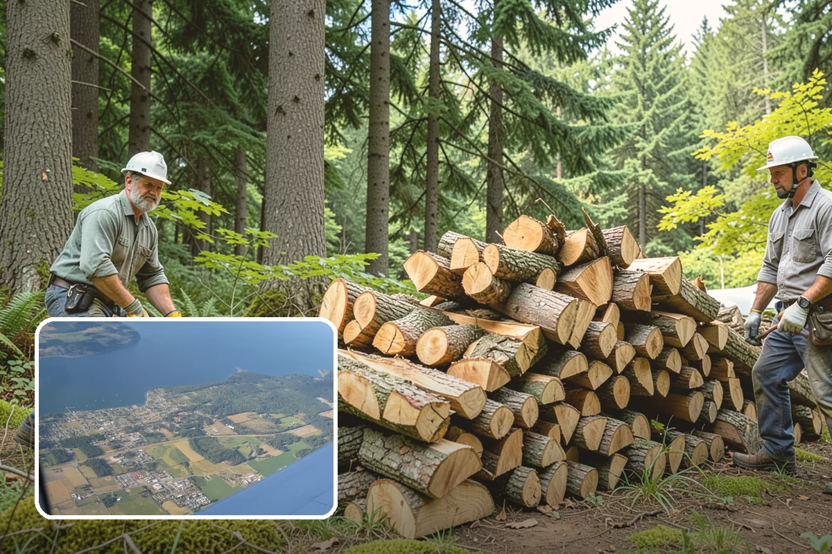 Premium Kiln-Dried Firewood in Coupeville, Island County, WA - Extremely low moisture for fast, reliable lighting