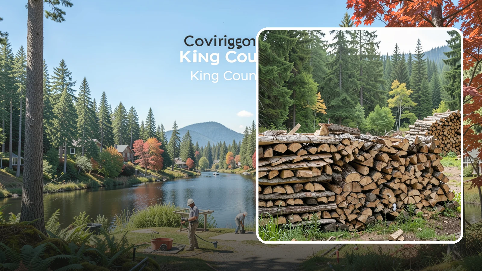 Premium Kiln-Dried Firewood in Covington, King County, WA - Our Premium Kiln-Dried Firewood is oven-dried to a low, verified moisture level for the cleanest, hottest, most reliable burns...