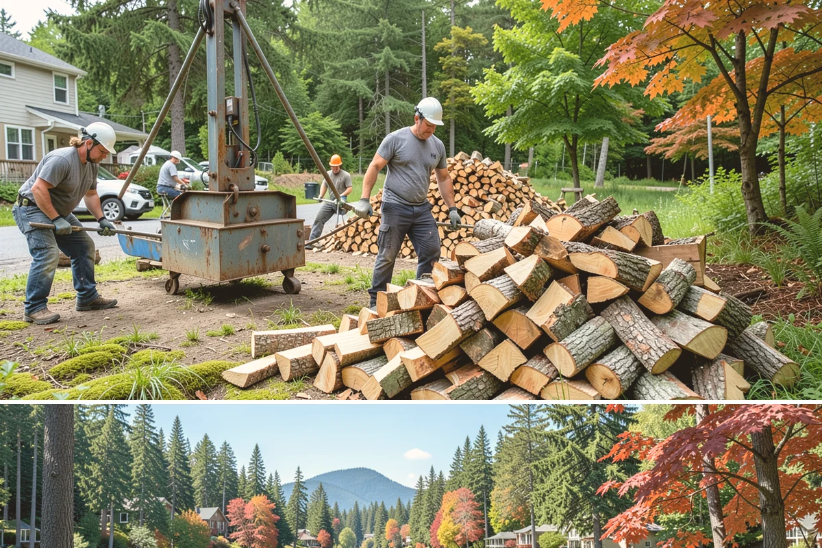 Premium Kiln-Dried Firewood in Covington, King County, WA - Available year-round, making it the ideal solution when you need dry wood immediately during winter.