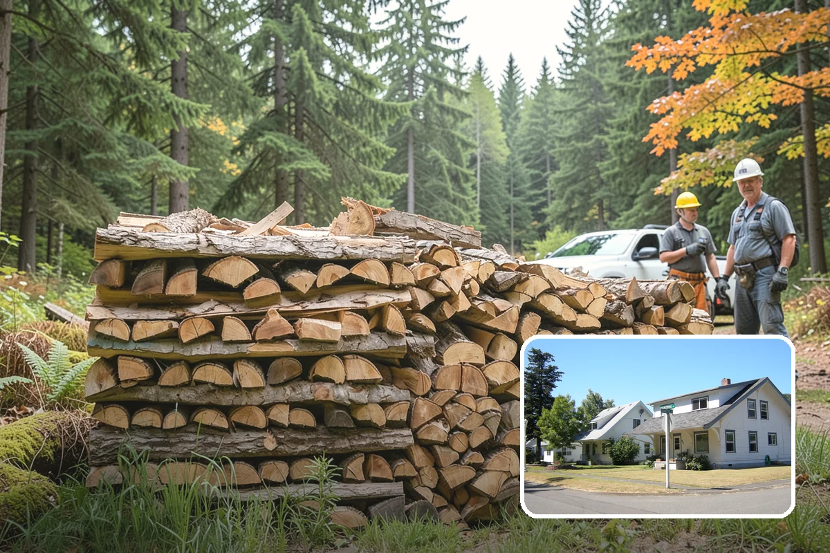 Premium Kiln-Dried Firewood in DuPont, Pierce County, WA - Extremely low moisture for fast, reliable lighting