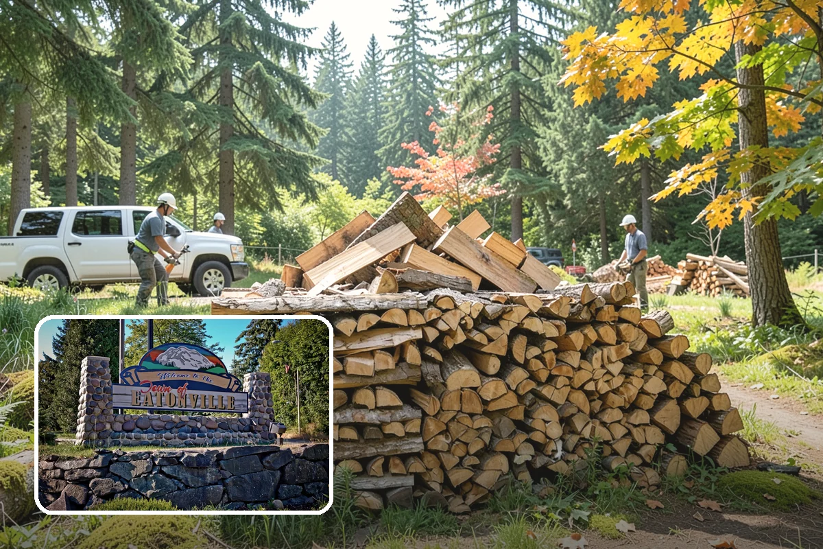 Premium Kiln-Dried Firewood in Eatonville, Pierce County, WA - Extremely low moisture for fast, reliable lighting