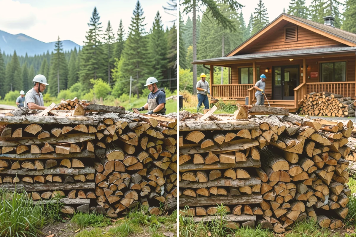 Premium Kiln-Dried Firewood in Eatonville, Pierce County, WA - Confirm your quantity and delivery preferences