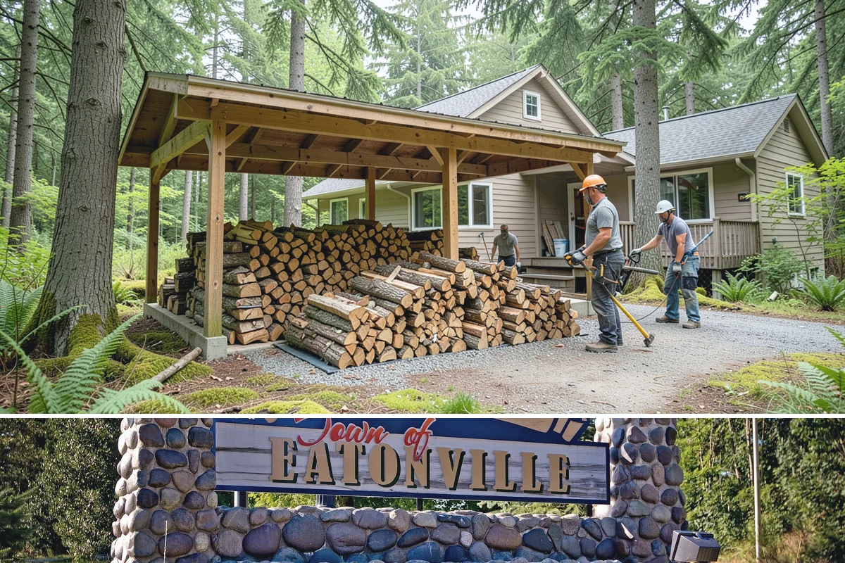 Premium Kiln-Dried Firewood in Eatonville, Pierce County, WA - Available year-round, making it the ideal solution when you need dry wood immediately during winter.