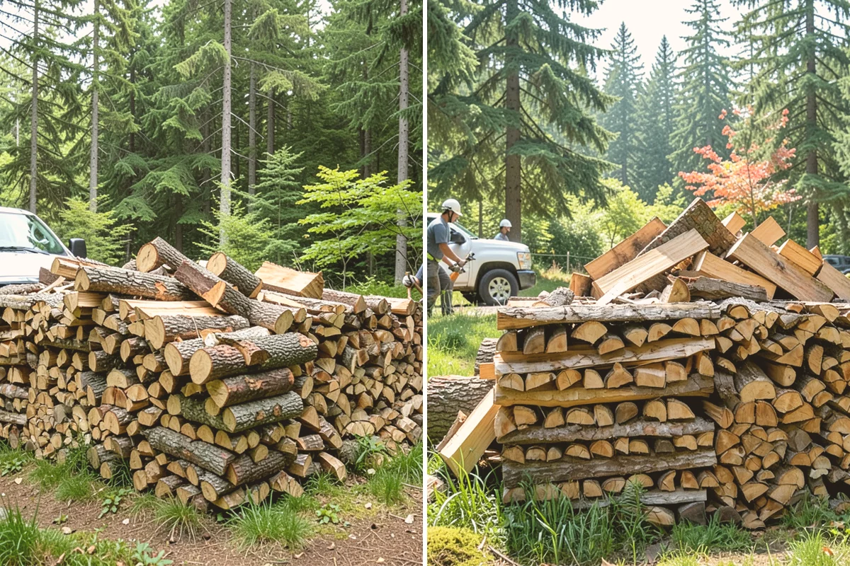 Premium Kiln-Dried Firewood in Edmonds, Snohomish County, WA - Confirm your quantity and delivery preferences