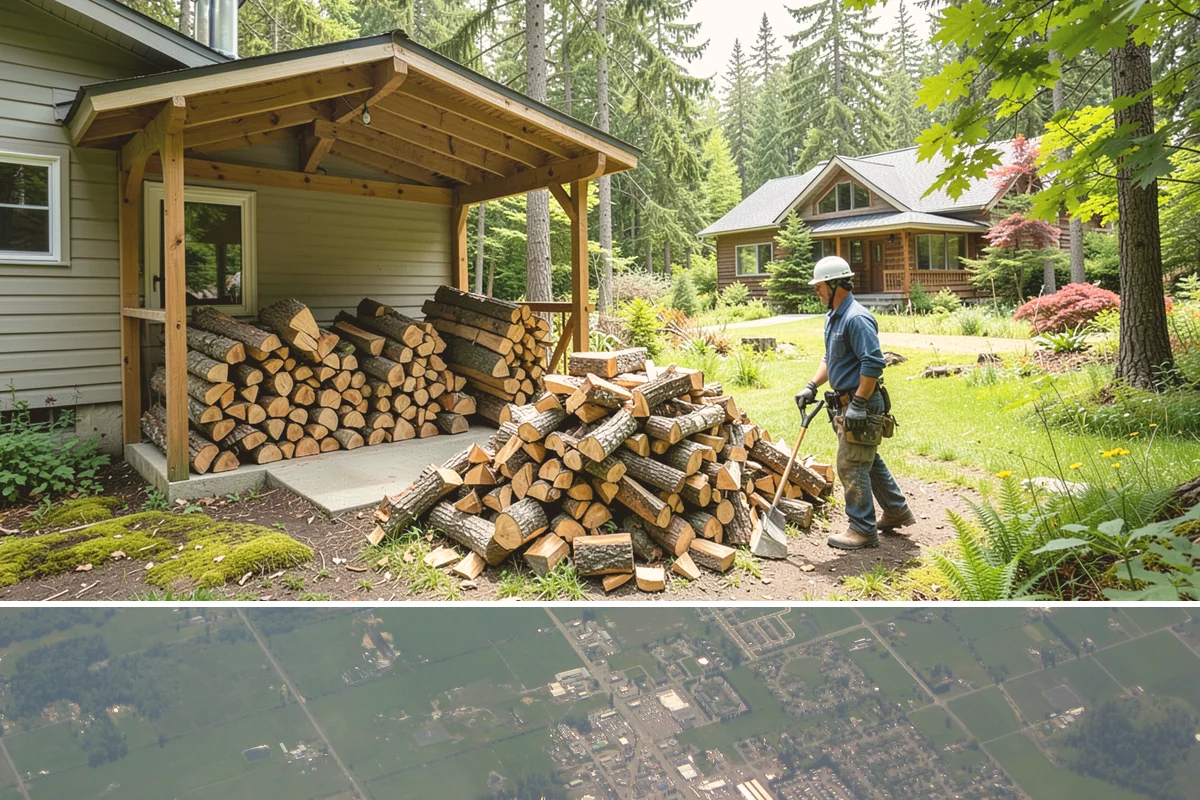 Premium Kiln-Dried Firewood in Enumclaw, King County, WA - Available year-round, making it the ideal solution when you need dry wood immediately during winter.