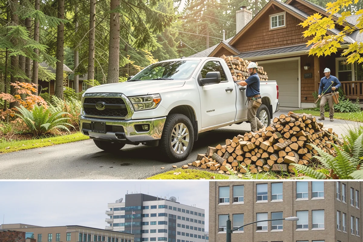 Premium Kiln-Dried Firewood in Everett, Snohomish County, WA - Available year-round, making it the ideal solution when you need dry wood immediately during winter.
