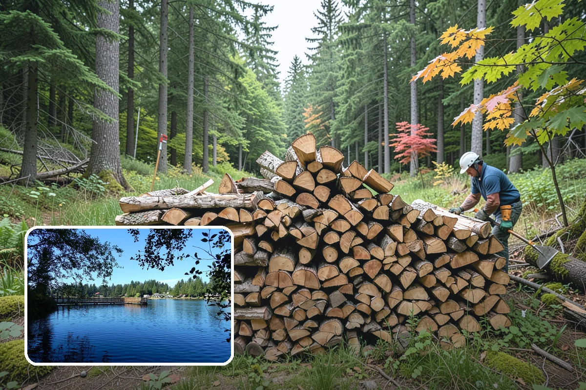 Premium Kiln-Dried Firewood in Federal Way, King County, WA - Extremely low moisture for fast, reliable lighting