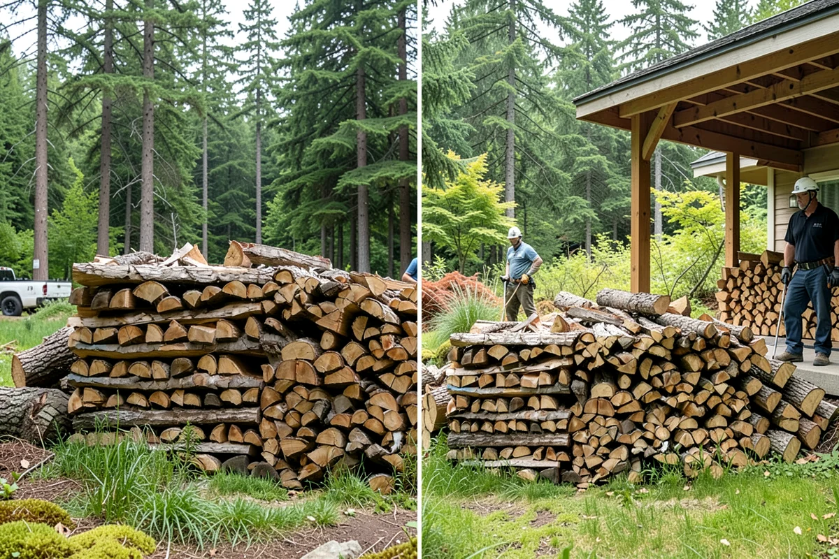 Premium Kiln-Dried Firewood in Federal Way, King County, WA - Confirm your quantity and delivery preferences