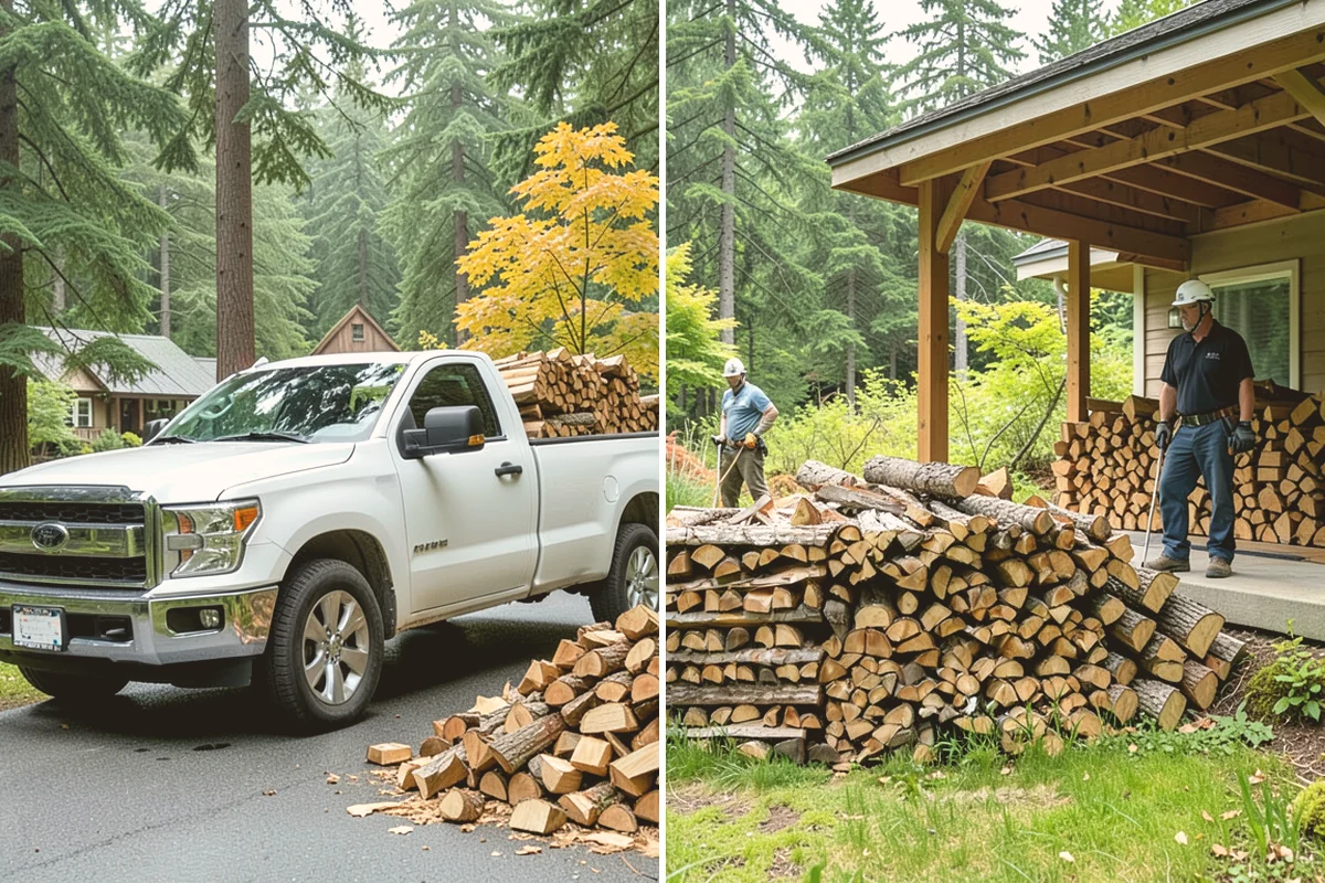 Premium Kiln-Dried Firewood in Fife, Pierce County, WA - Confirm your quantity and delivery preferences