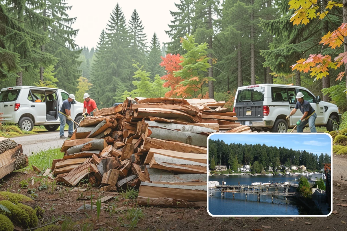 Premium Kiln-Dried Firewood in Gig Harbor, Pierce County, WA - Extremely low moisture for fast, reliable lighting