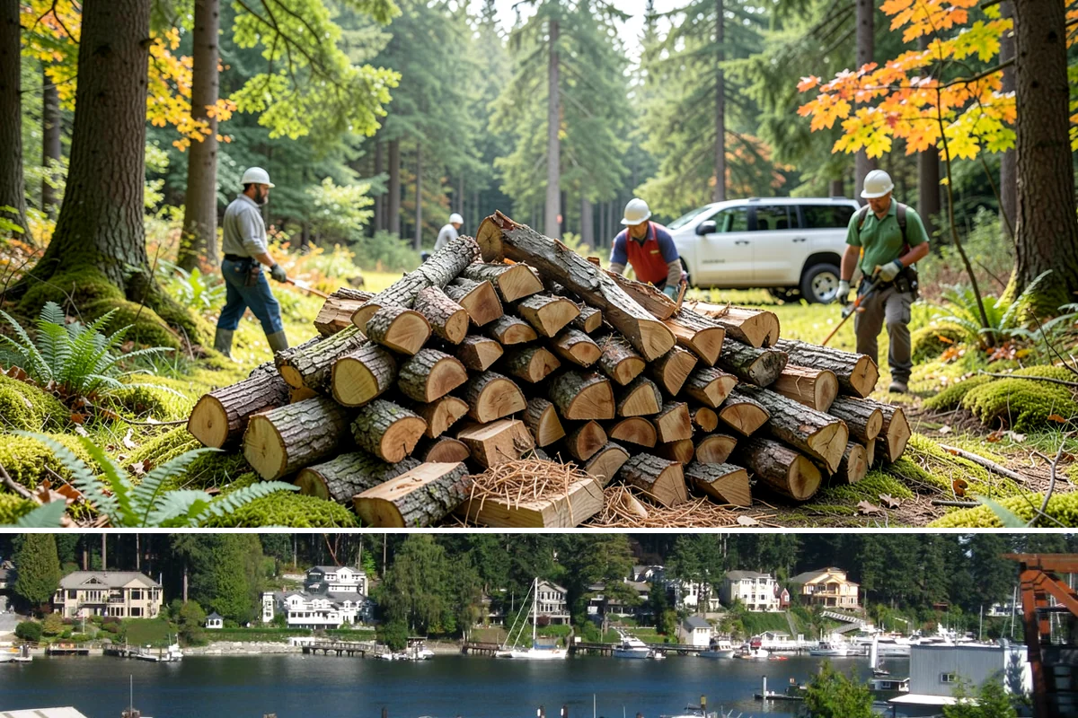 Premium Kiln-Dried Firewood in Gig Harbor, Pierce County, WA - Available year-round, making it the ideal solution when you need dry wood immediately during winter.