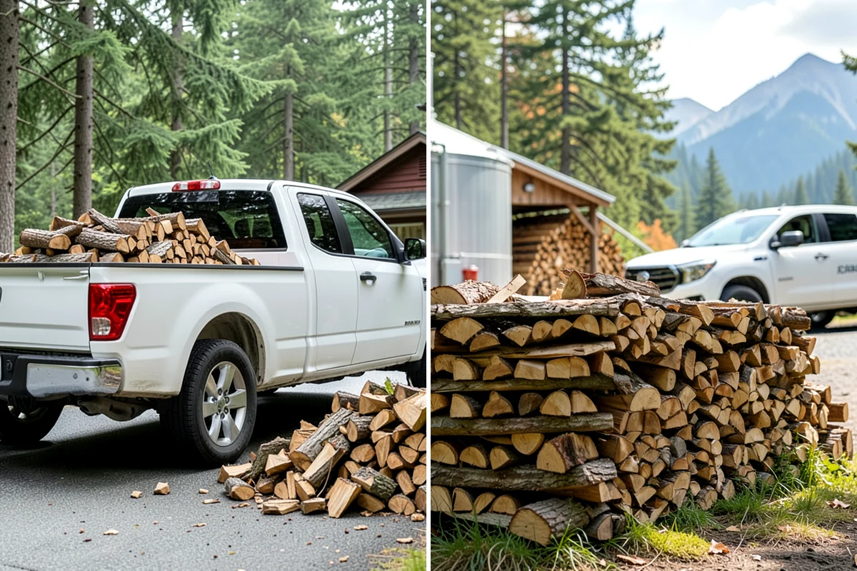 Premium Kiln-Dried Firewood in Hunts Point, King County, WA - Confirm your quantity and delivery preferences