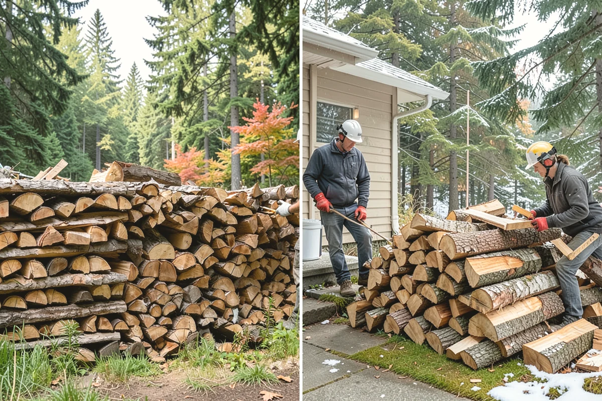 Premium Kiln-Dried Firewood in Issaquah, King County, WA - Confirm your quantity and delivery preferences