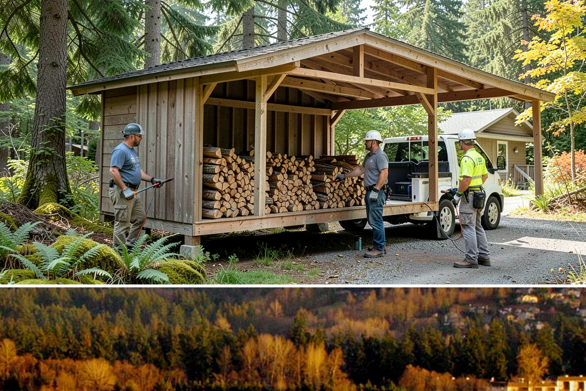 Premium Kiln-Dried Firewood in Kenmore, King County, WA - Available year-round, making it the ideal solution when you need dry wood immediately during winter.